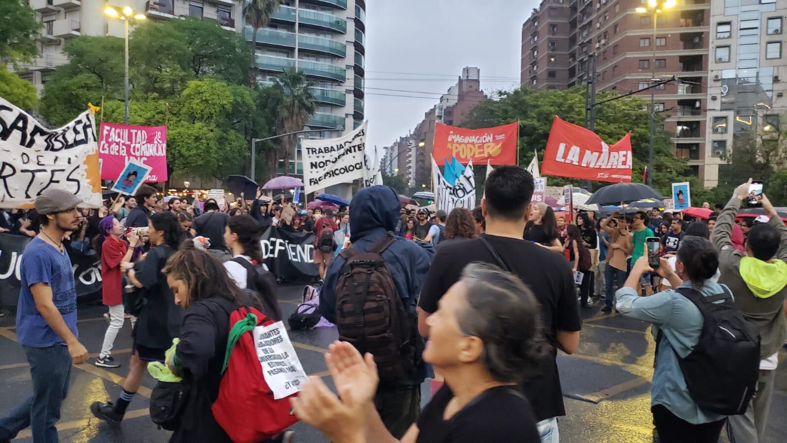 Nueva marcha universitaria en Córdoba