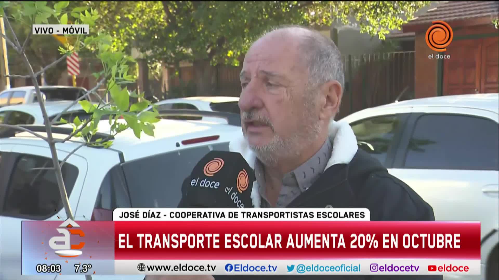 Transportistas escolares aumentaron un 20% en Córdoba