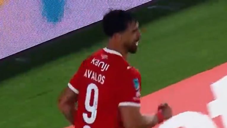 El gol de Ávalos y el 1 a 0 de Independiente ante Talleres