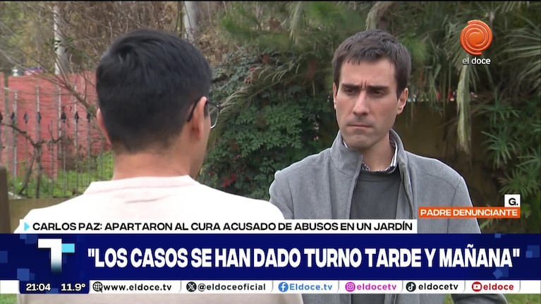 La palabra de uno de los padres del jardín donde un cura fue acusado de cinco abusos a menores