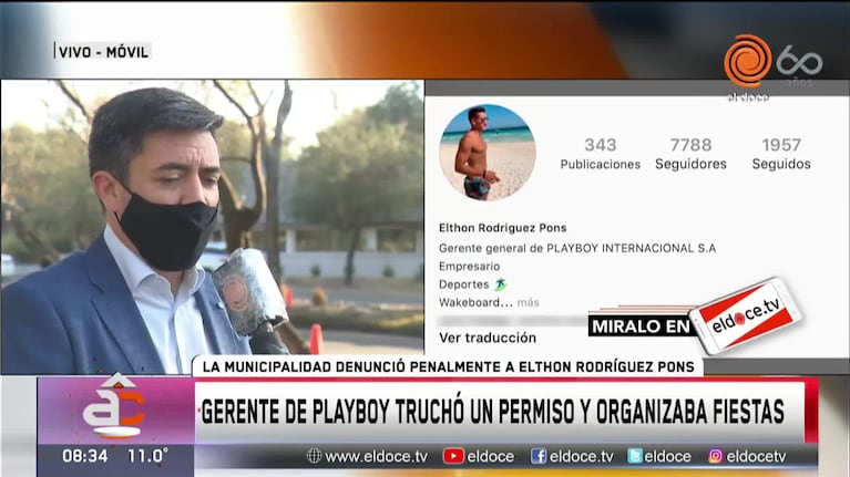 Certificado del COE trucho: denunciaron al gerente de Playboy