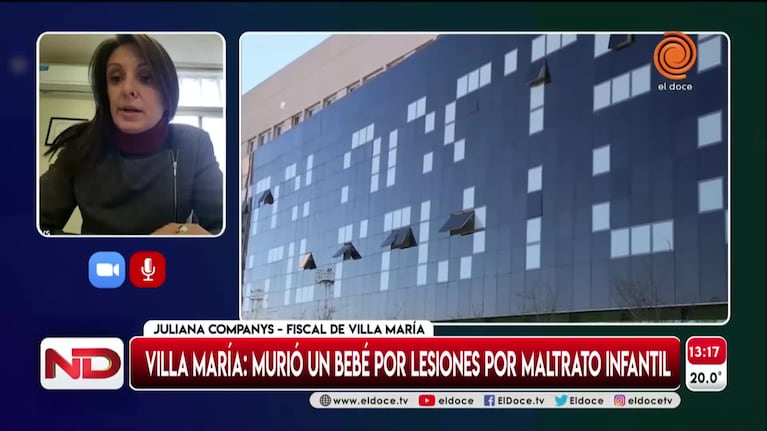 Imputaron a los padres del bebe de cuatro meses que murió en Villa María