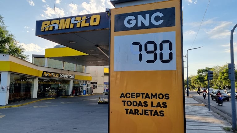 Aumentó el GNC en Córdoba y roza los $800: la explicación