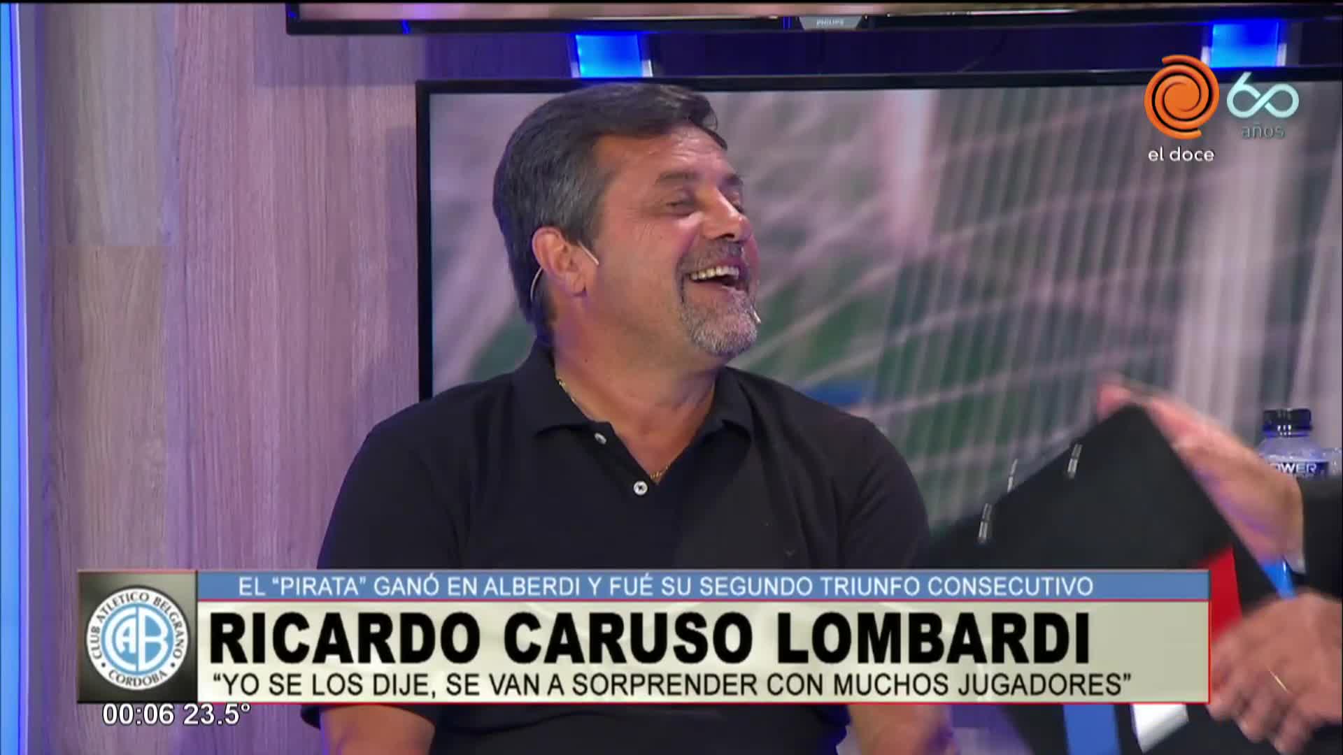 Caruso Lombardi y el presente de Belgrano