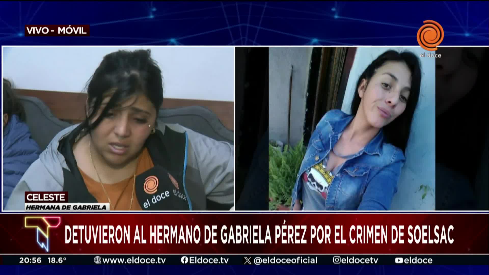 La familia de Gabriela Pérez negó que su hermano detenido esté implicado en el asesinato 