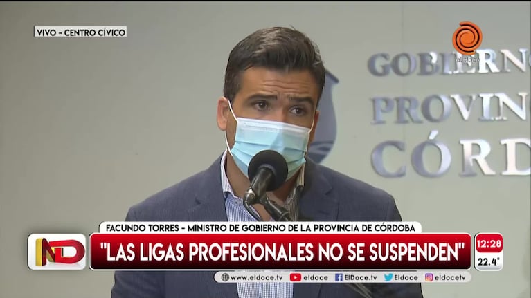 La aclaración de la Provincia por el fútbol amateur
