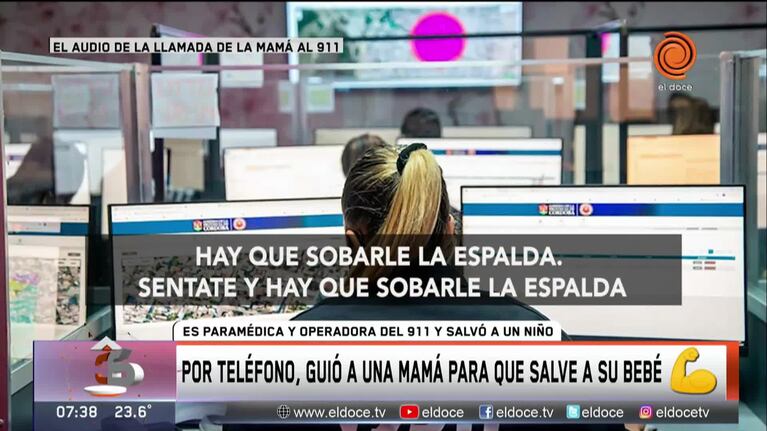 El desesperado pedido de ayuda de una mamá al 911