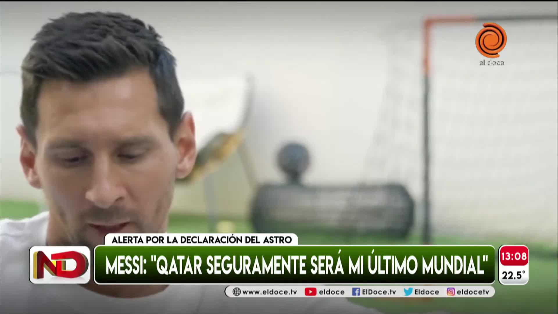 Messi habló de su futuro con la Selección