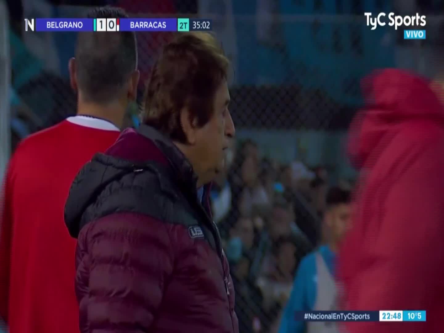 El gol de Techera para la victoria de Belgrano