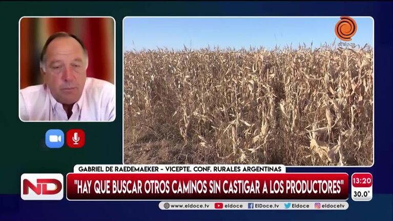 Cierre de exportaciones: "Hay que buscar otros caminos sin castigar a los productores"