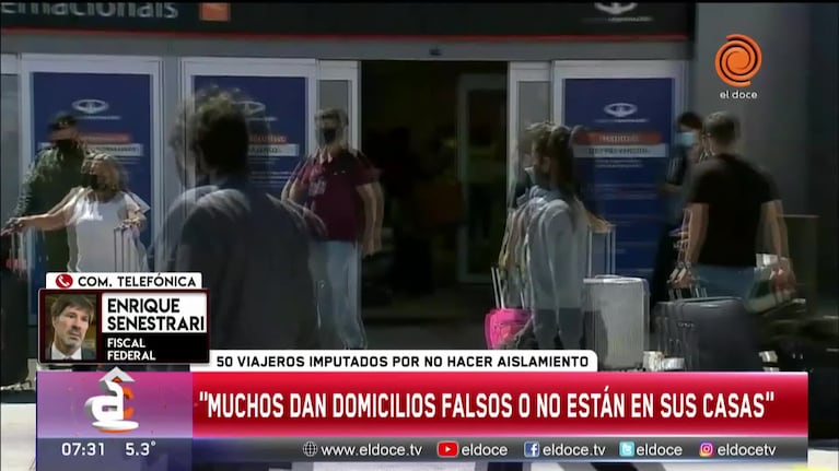 Córdoba: 50 viajeros imputados por no cumplir el aislamiento