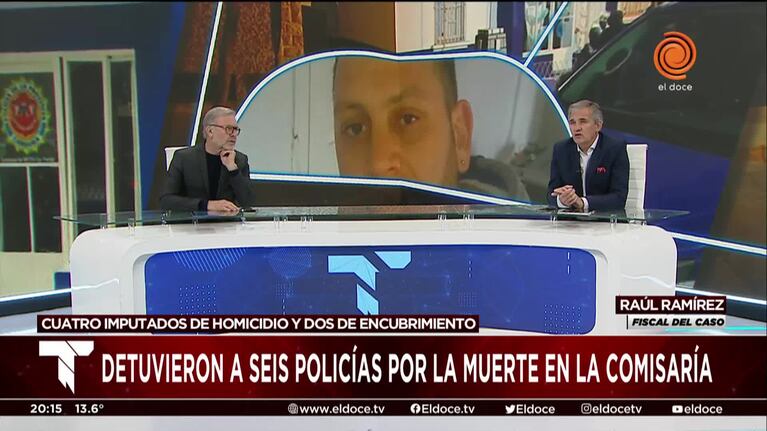 El fiscal confirmó que hubo una "muerte violenta" en la comisaría de La Falda