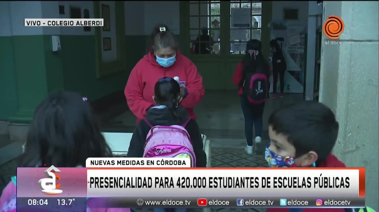 Tras un año y medio: la vuelta a clases con presencialidad plena