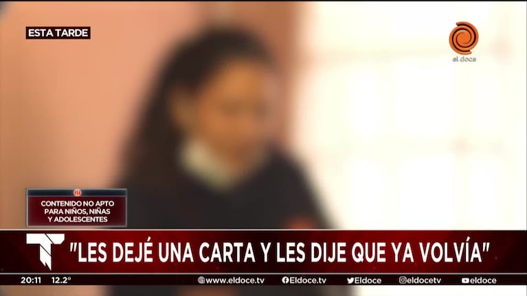 La madre de los nenes abandonados pidió ayuda