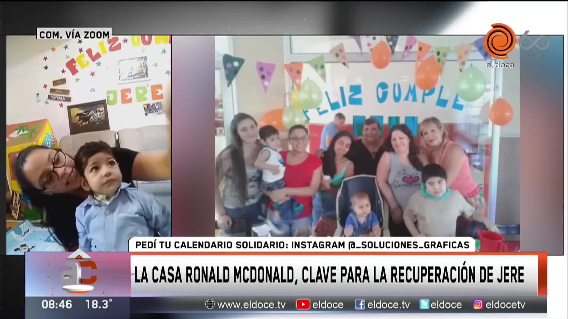 La Casa Ronald necesita tu ayuda para seguir acompañando a niños como Jeremías