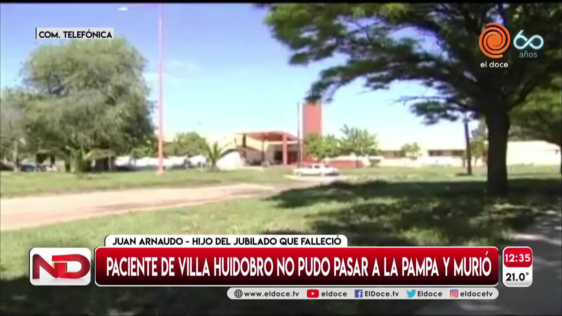 Habló el hijo del jubilado que murió luego de que le negaran pasar a La Pampa