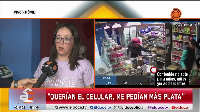 Ingresaron a un almacén con armas y robaron el dinero