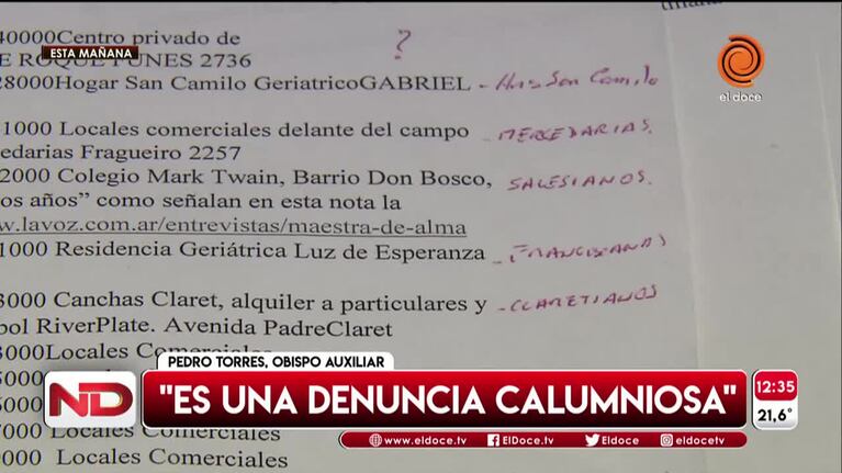 La Iglesia se defiende de las denuncias por no pagar impuestos