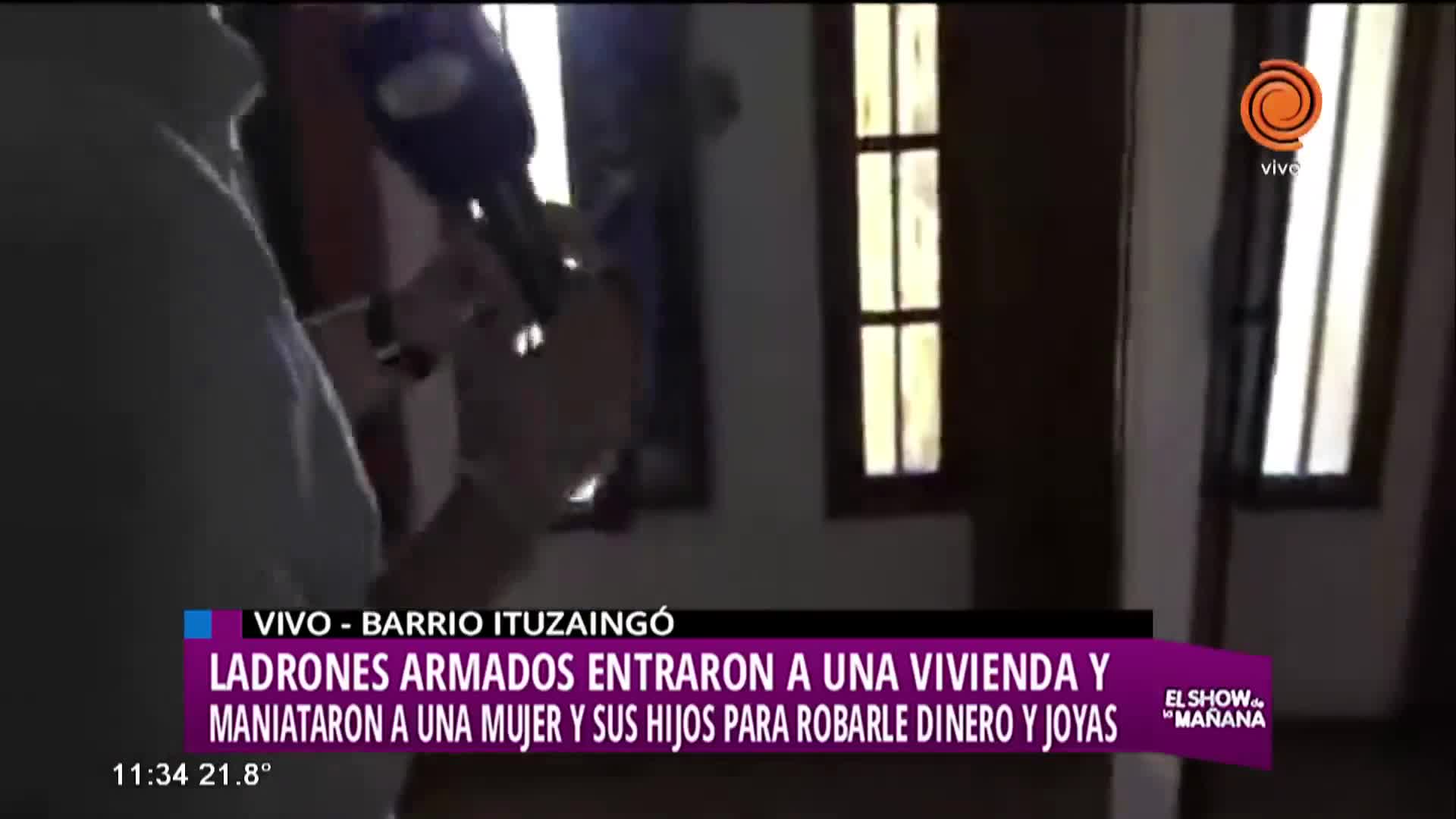 Robo a una vivienda en Barrio Ituzaingo