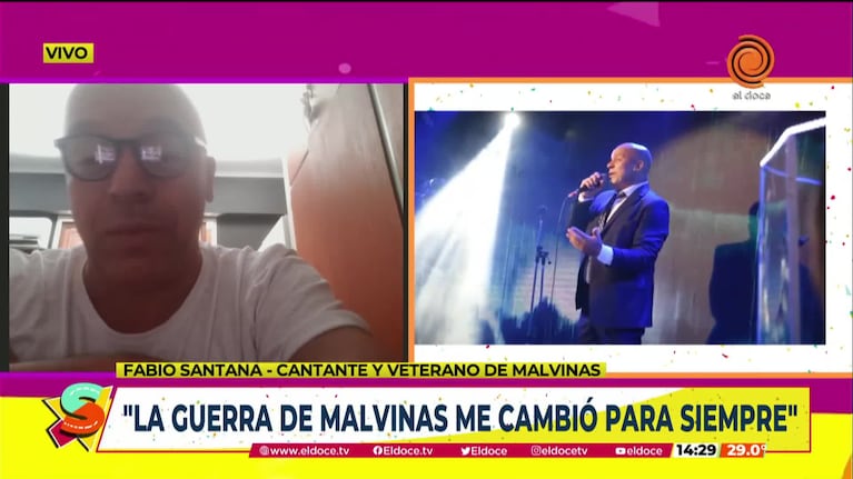 La historia del veterano de Malvinas que cantó el himno