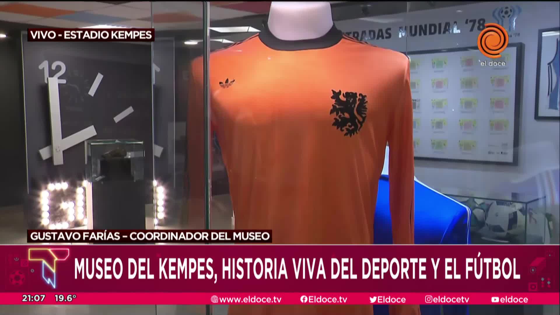 Las reliquias de la Selección Argentina en el museo del Kempes