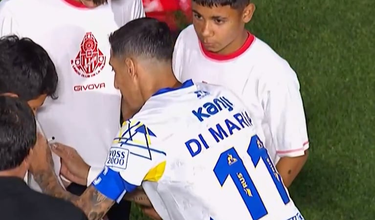 Ovación para Di María en Alta Córdoba: el Monumental se rindió ante Fideo