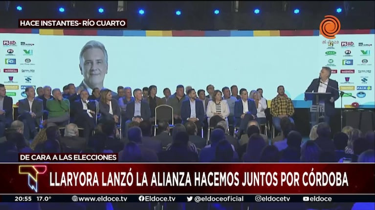 Llaryora destacó la nueva alianza electoral: "Nuestro ADN cambió"
