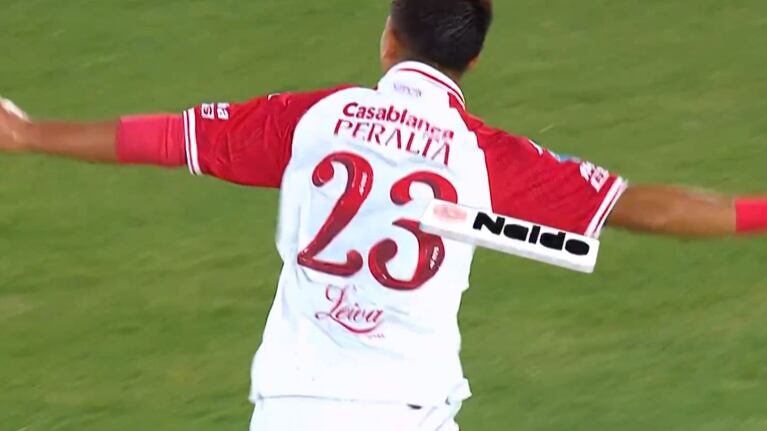 El golazo de Peralta y el 1 a 0 de Huracán ante Belgrano