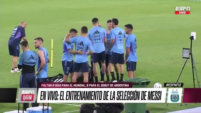 El reencuentro de Dybala con los jugadores