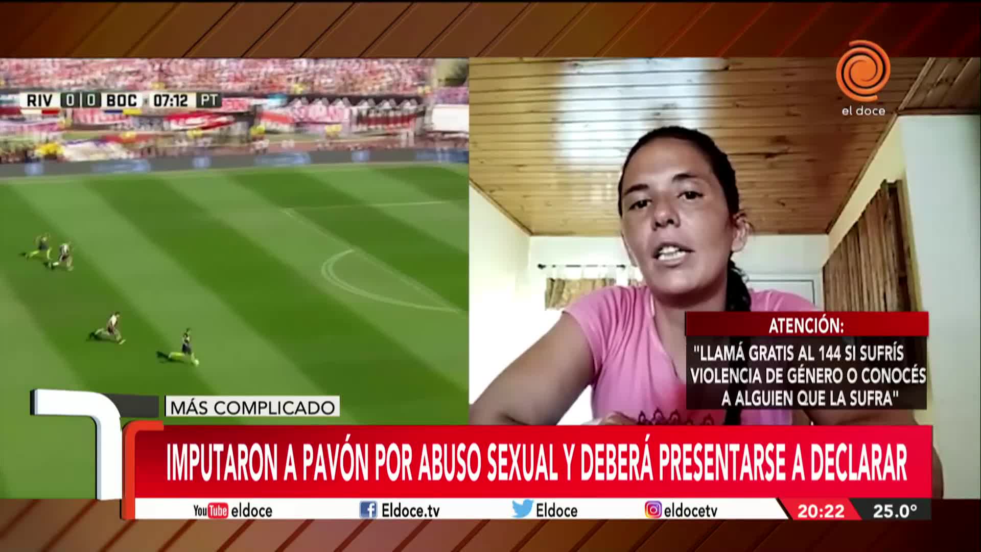 La joven que denunció a Pavón por abuso: "Quiero la detención de Cristian"