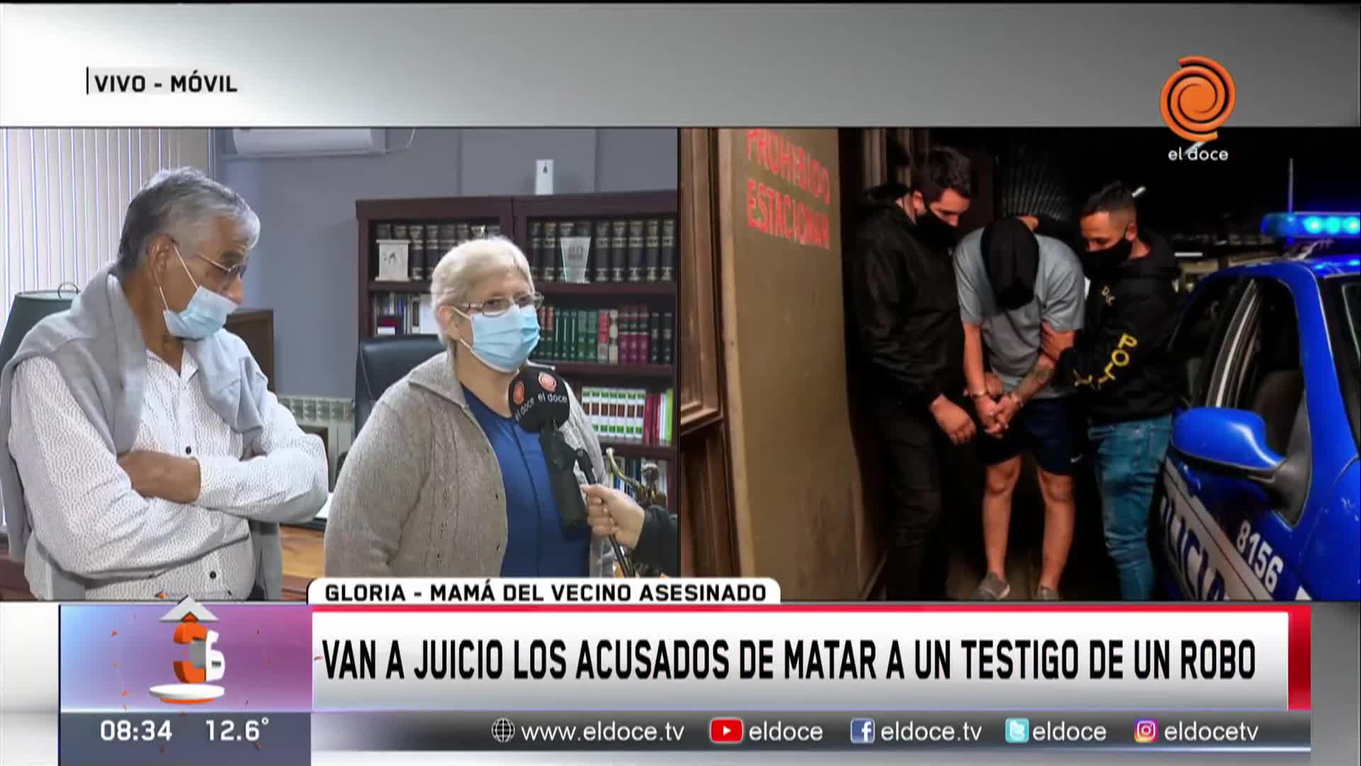 Juicio de Leonardo Herrera: fue testigo de un robo y lo mataron 