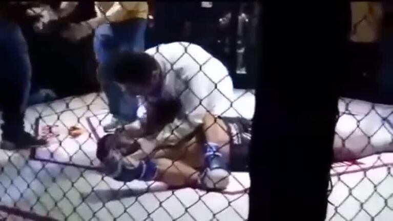 Nocaut y muerte en una pelea de MMA