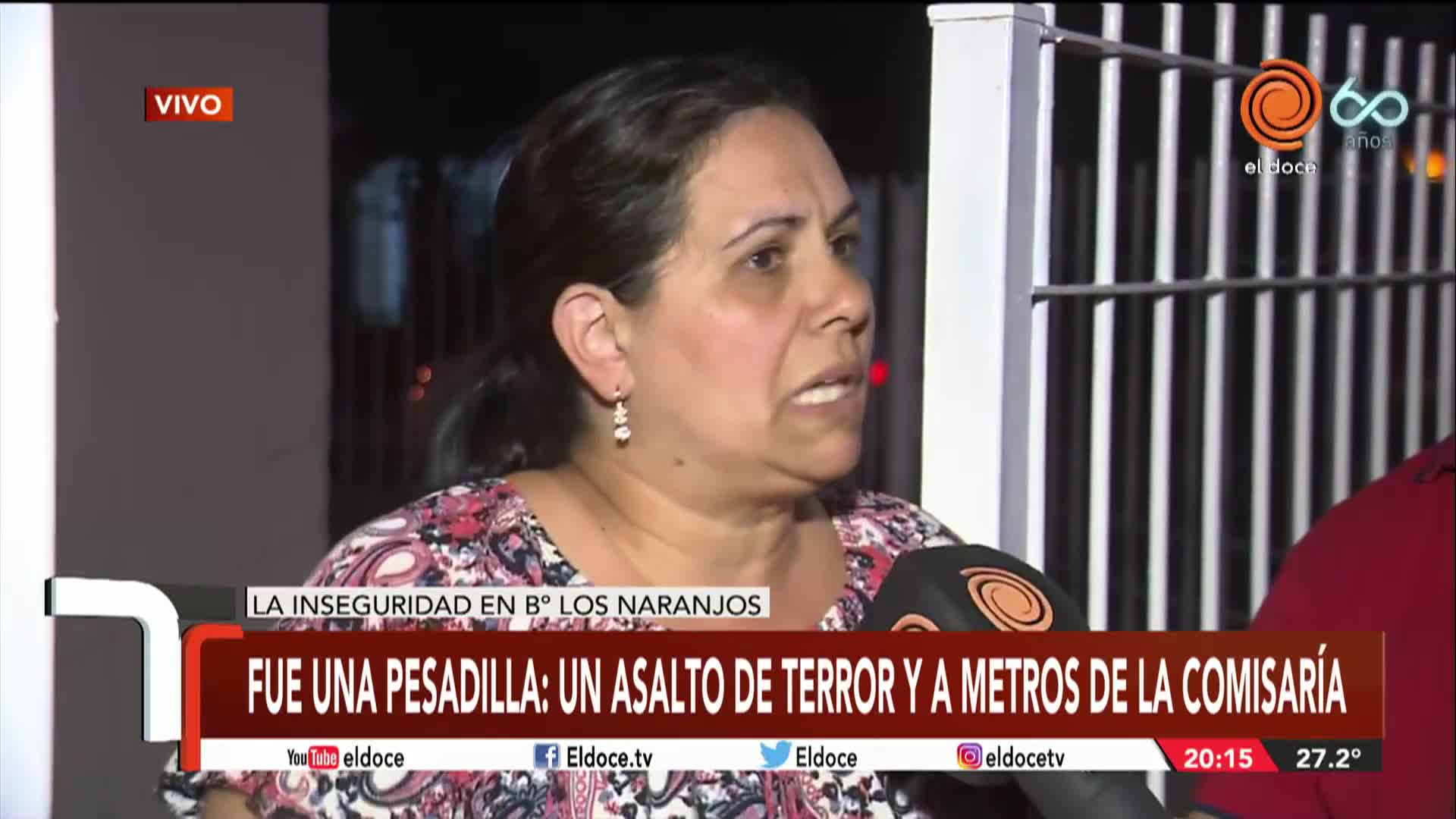 Un asalto de terror y a metros de la comisaría 