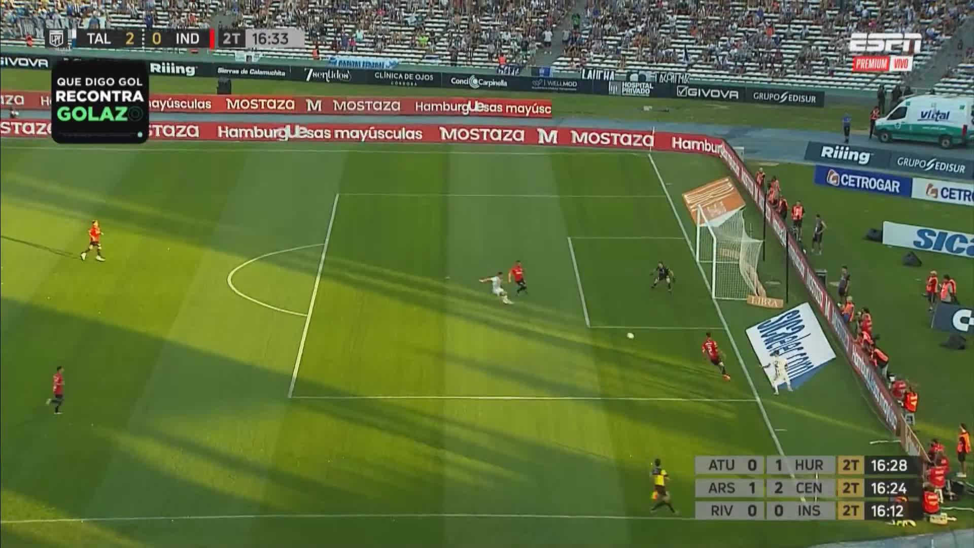 Depietri y el 2 a 0 de Talleres sobre Independiente