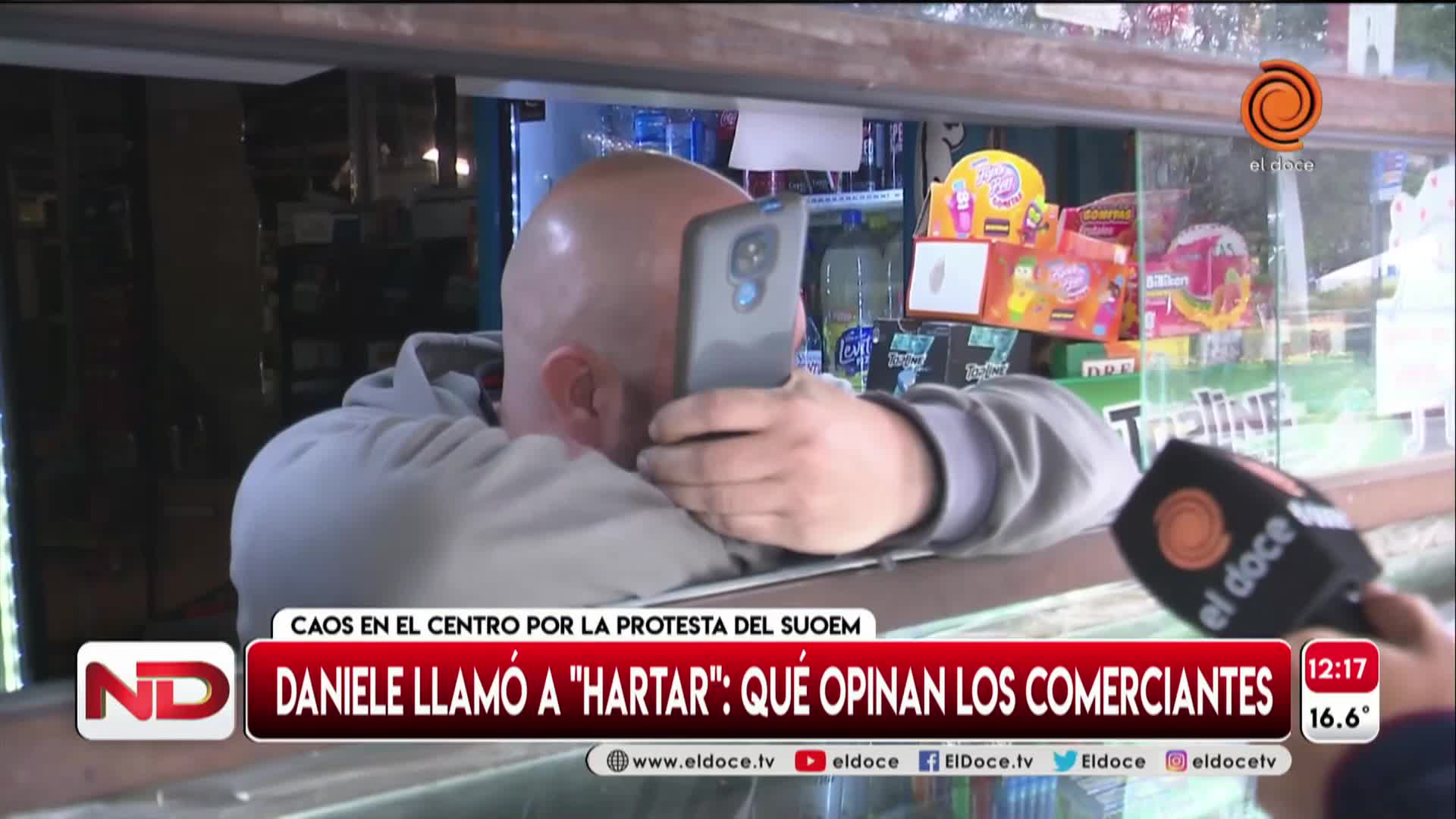 La reacción en la calle por el llamado de Daniele a "hartar" a la gente