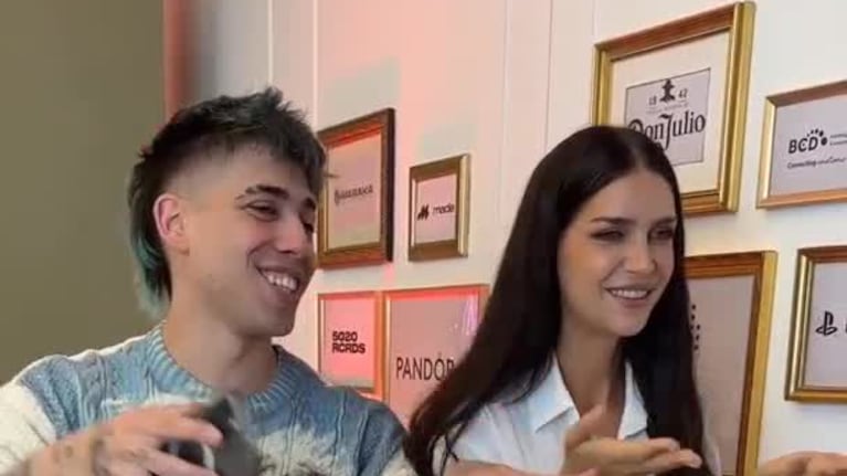 Luck Ra realizó el challenge de "La morocha" junto a Zaira Nara