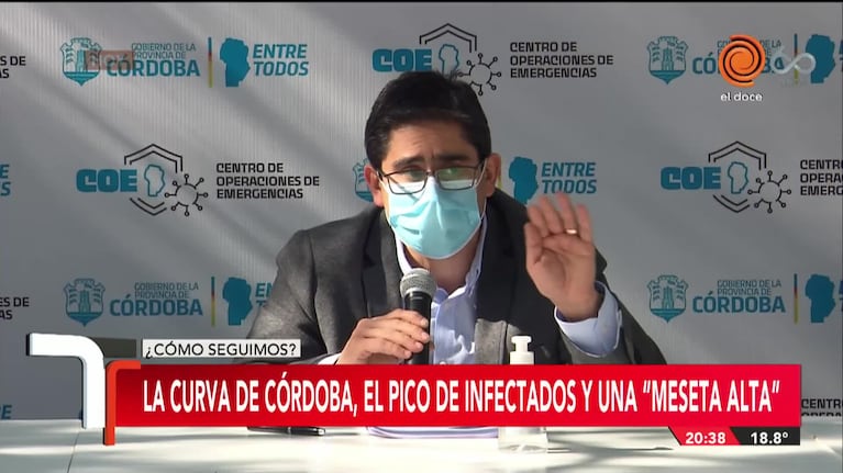 Córdoba: seguirán los testeos en la Terminal