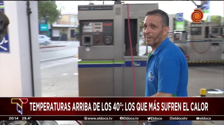 Así aguantan la ola de calor los trabajadores en Córdoba