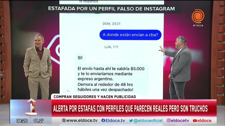 Crecen las estafas en Instagram y Facebook