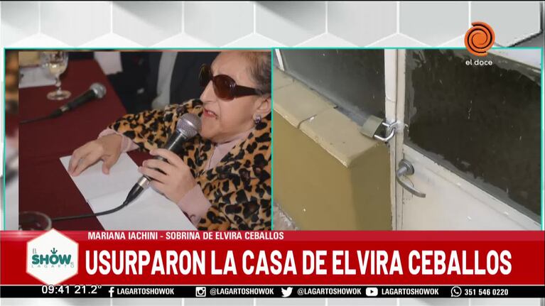 Reclaman por la casa de la pianista Elvira Ceballos