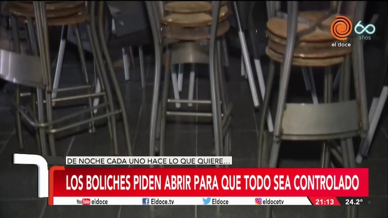 Los boliches de Córdoba piden abrir para evitar las fiestas clandestinas
