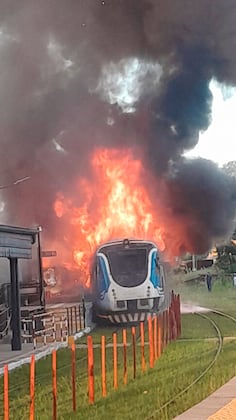 Incendio en el Tren de las Sierras
