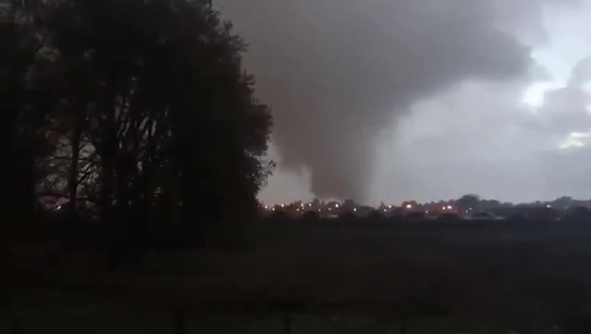 Imágenes impactantes del tornado en Chile