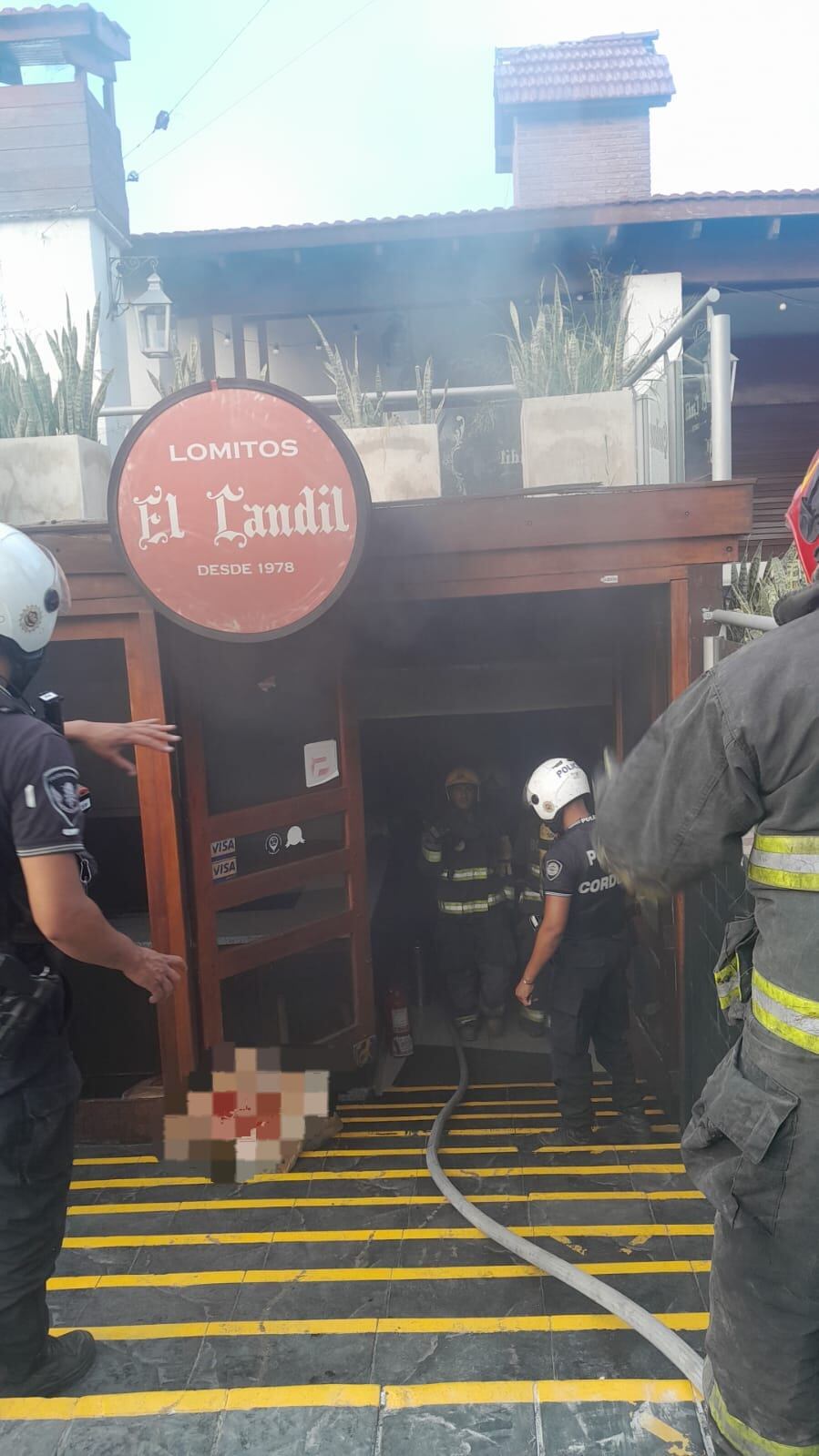 Incendio en El Candil
