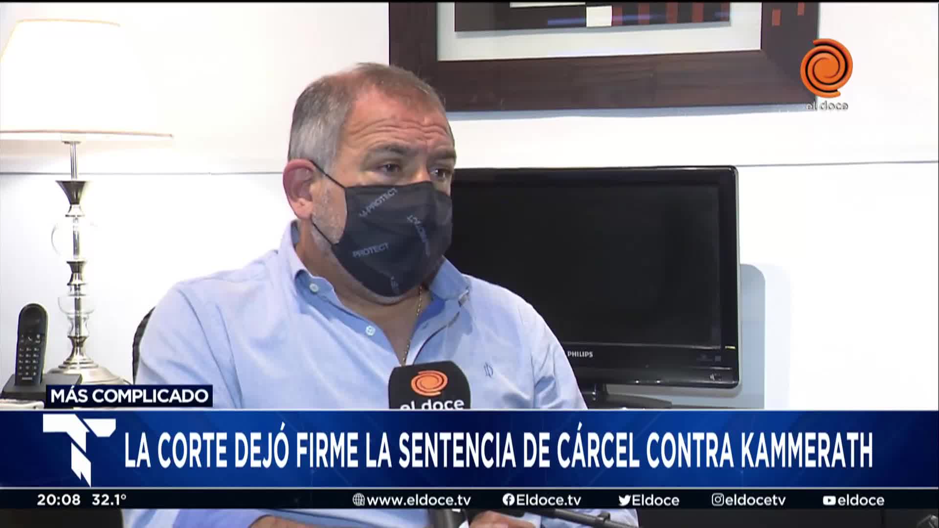 Luis Juez opinó tras el fallo contra Germán Kammerath