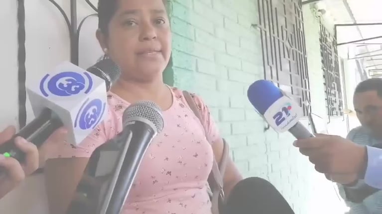 La madre de Óscar Ramírez habló con la prensa salvadoreña