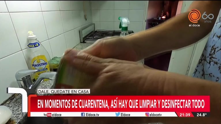 La clave de limpiar todas las superficies en cuarentena