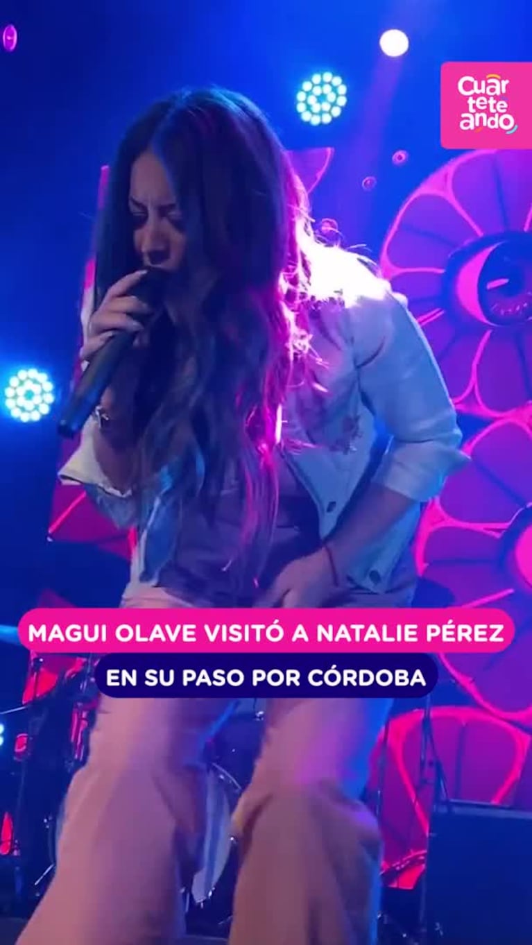 Magui Olave y Natalie Pérez, juntas en Córdoba