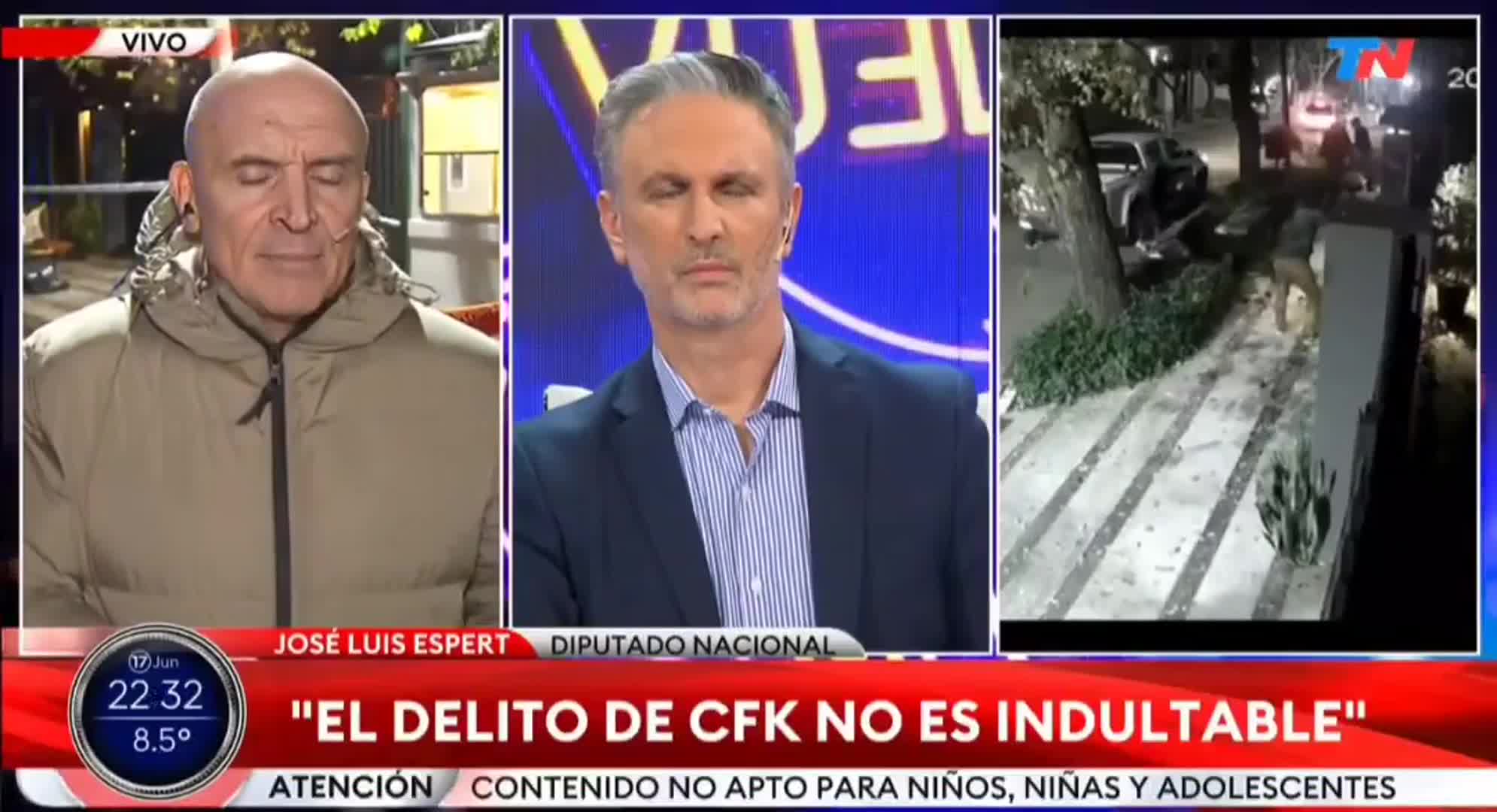 Espert sobre el ataque en su casa