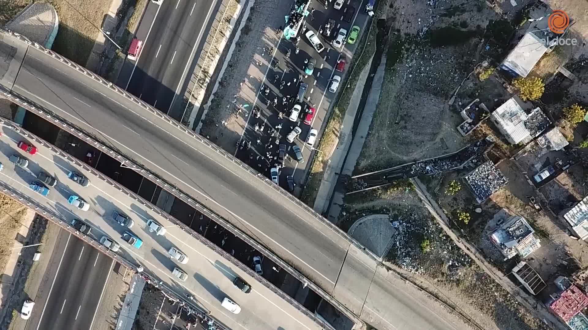 Los festejos de Belgrano desde el aire